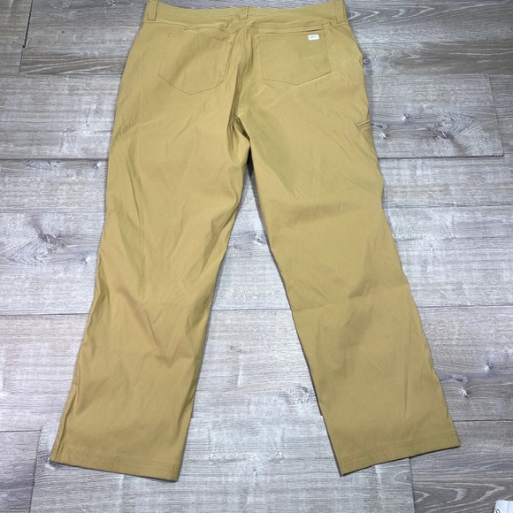 ORVIS Mens Tech Pant Antique Bronze 38x30 Water Repellent Stretch Outdoor Hiking - Picture 6 of 12